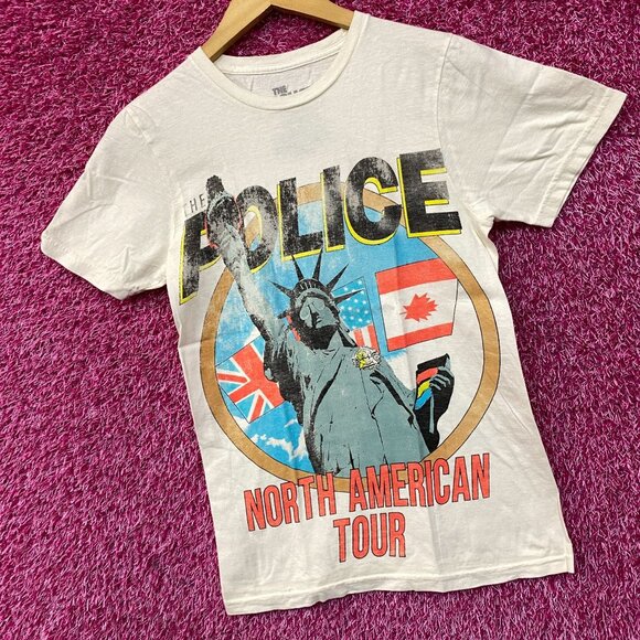 The Police North American Tour Rock Band T-Shirt Small - Picture 3 of 4